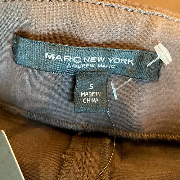 NWT Marc New York Andrew Marc Brown Pencil Skirt - Picture 6 of 9
